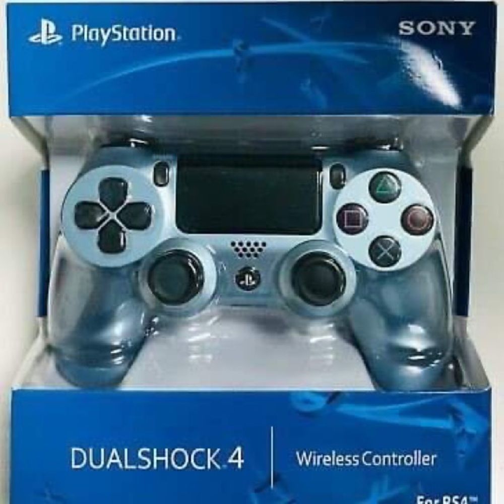 Titanium Blue PS4 Controller